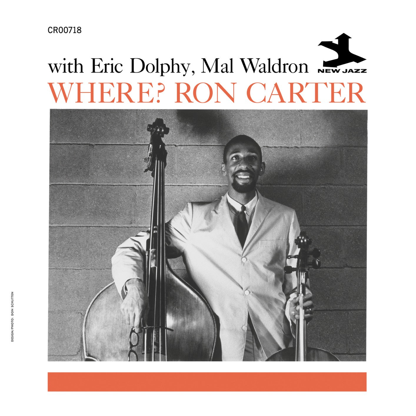 Ron Carter with Eric Dolphy, Mal Waldron - Where? (2024 Original Jazz Classics Reissue)