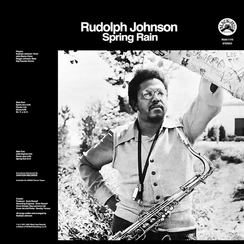 Rudolph Johnson – Spring Rain (2021 Reissue)