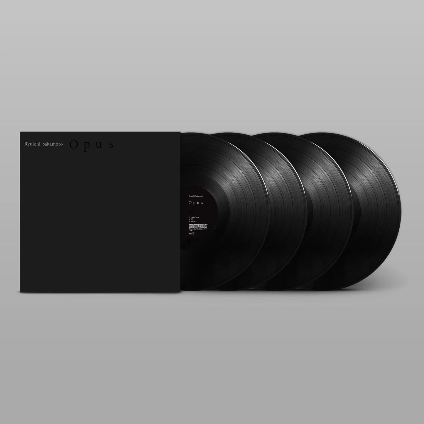 Ryuichi Sakamoto – Opus (45RPM 4LP Box Set)