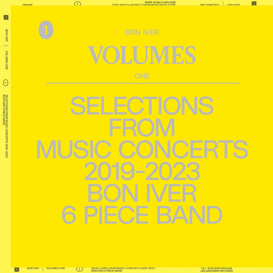 Bon Iver – Volumes: One (Selections From Music Concerts 2019/2023 Bon Iver 6 Piece Band)