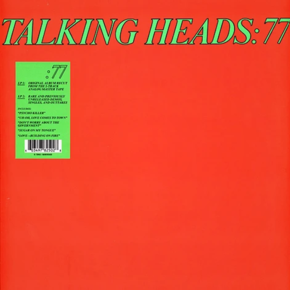 Talking Heads - Talking Heads: 77 - Vinyl Records - The