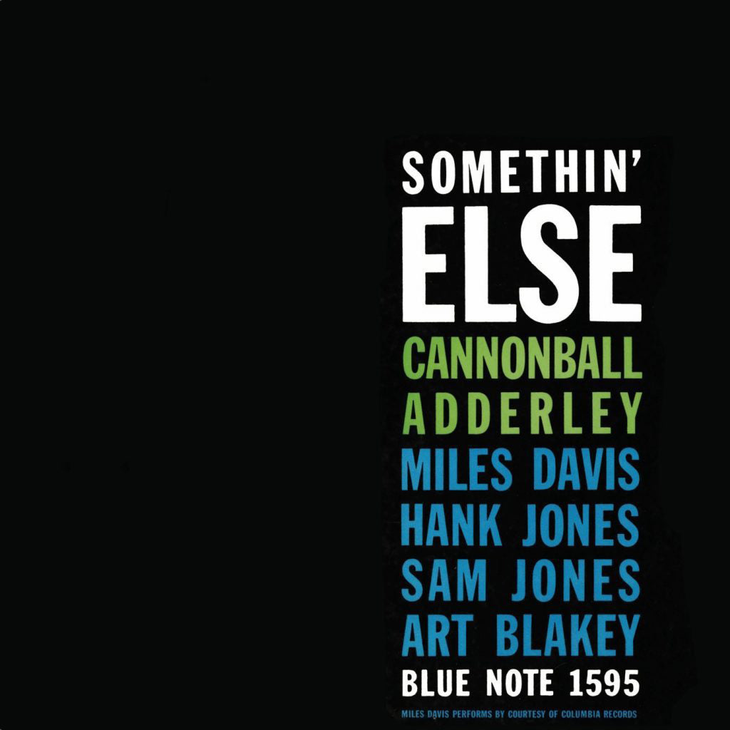 Cannonball Adderley – Somethin' Else (Blue Note Classic Vinyl Series)