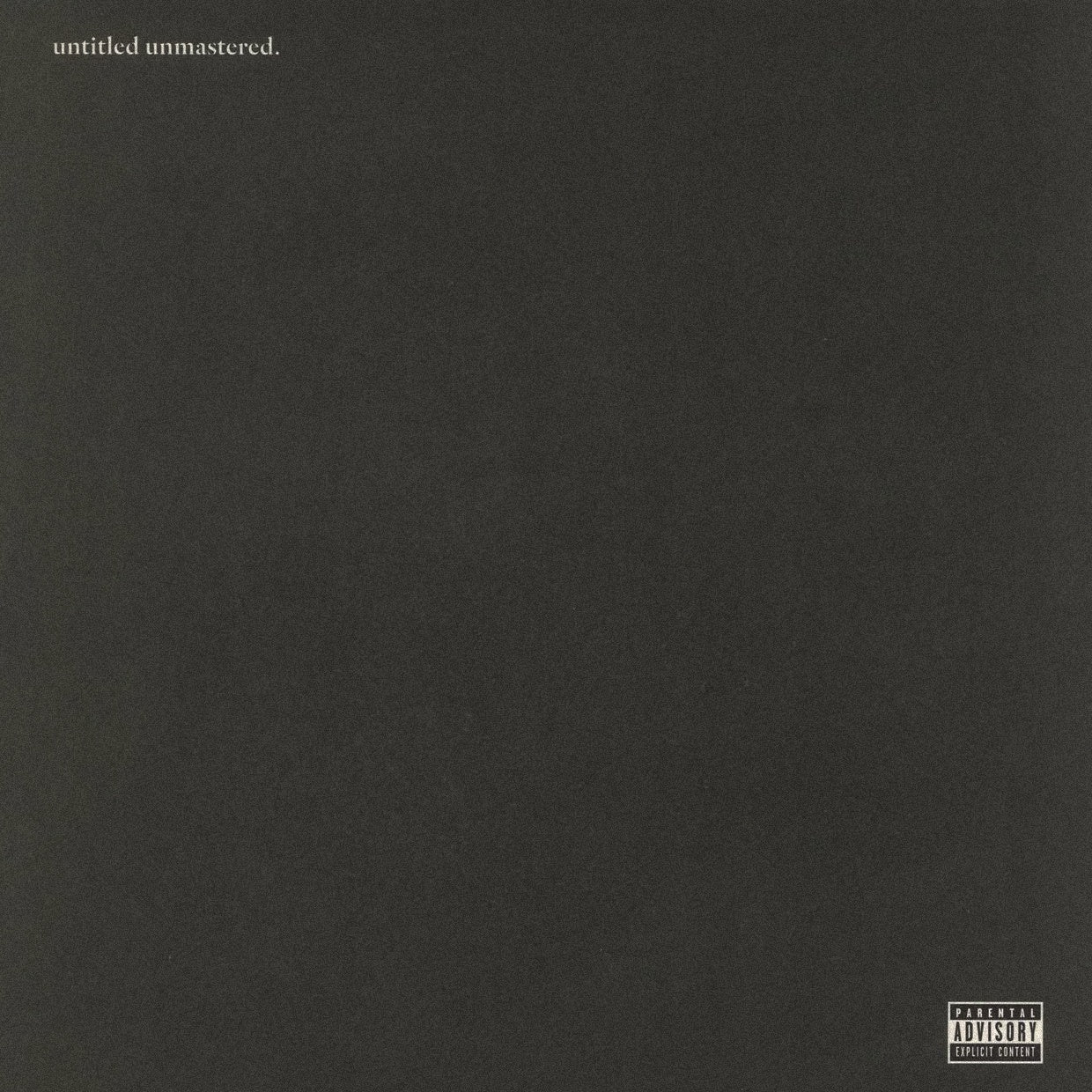 Kendrick Lamar - Untitled Unmastered.