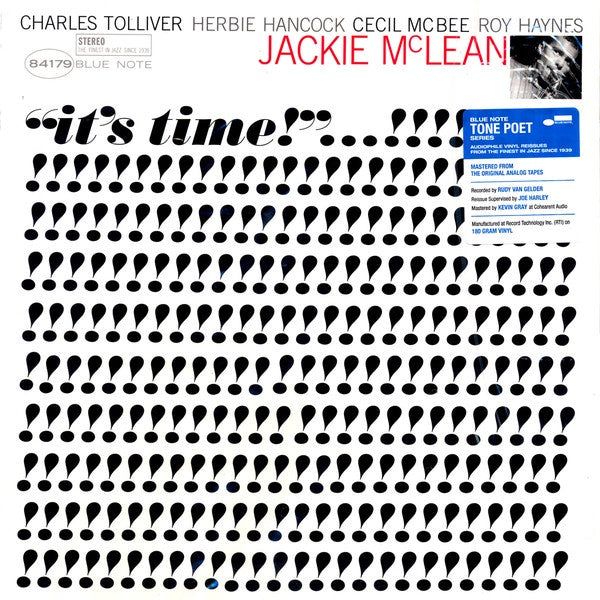 Jackie Mclean - It's Time | Tone Poet Series