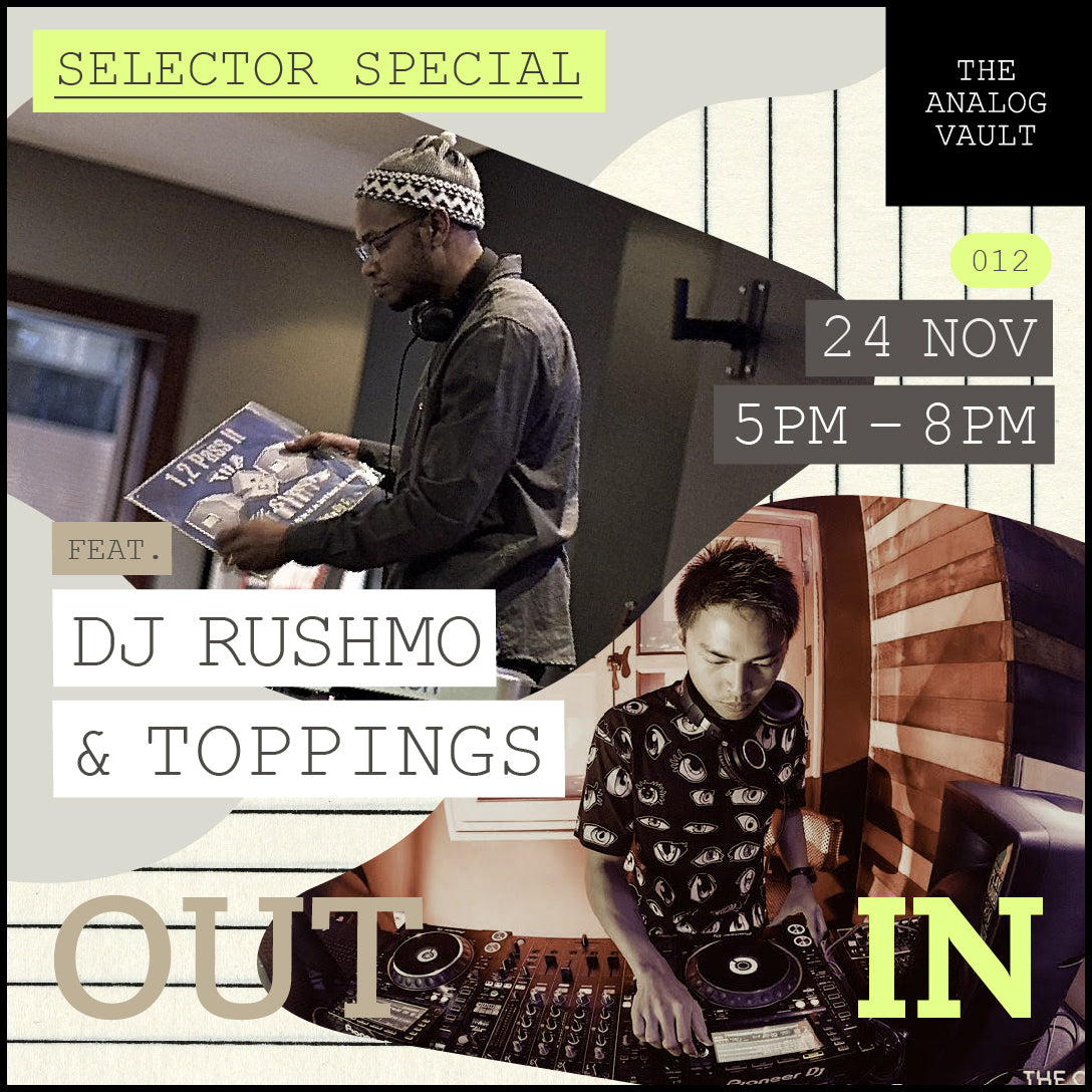 OutIn 012 - Selector Special ft. Toppings & DJ Rushmo