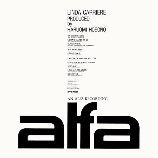 Linda Carriere - S/T : Haruomi Hosono Produced (2024 Reissue)