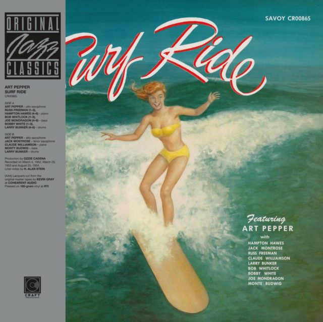 Art Pepper – Surf Ride (2025 Craft Recordings reissue)