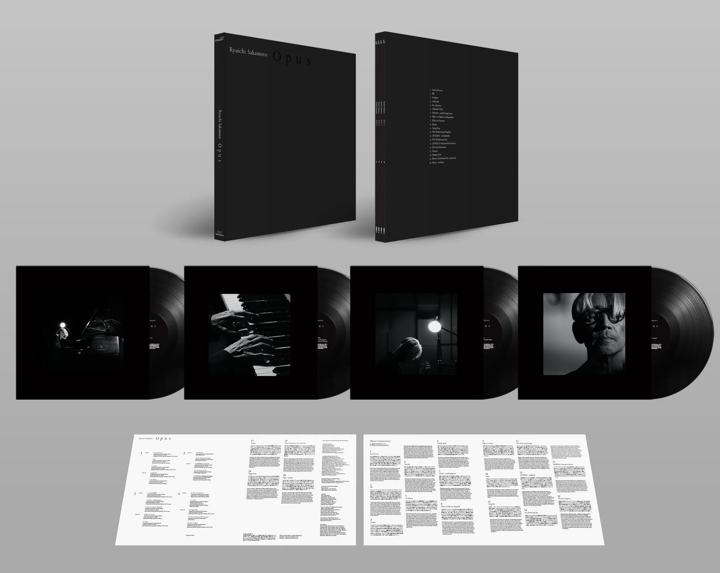 Ryuichi Sakamoto – Opus (45RPM 4LP Box Set)