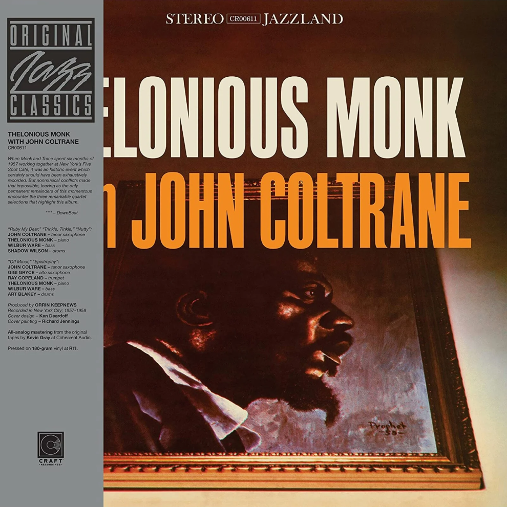 Thelonious Monk With John Coltrane – S/T (2023 Original Jazz Classics Reissue)