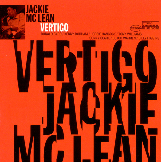 Jackie McLean – Vertigo (Blue Note Tone Poet series)