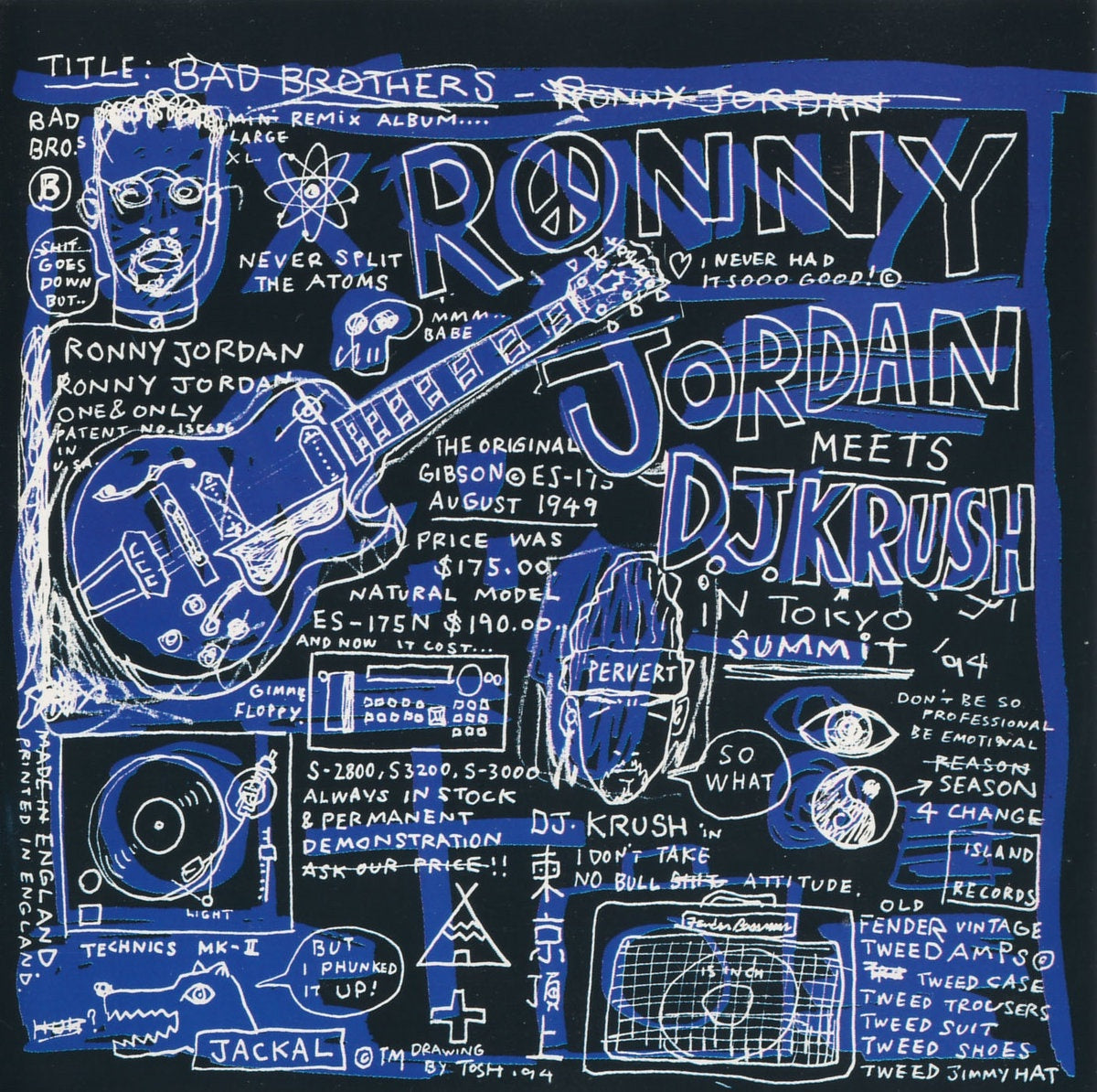 Ronny Jordan Meets D.J. Krush - Bad Brothers