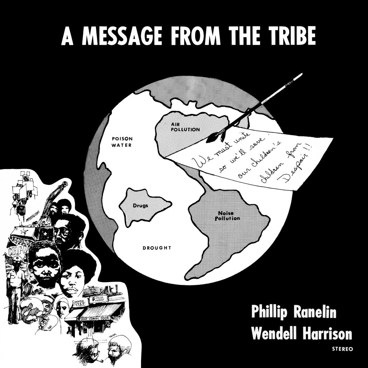 Wendell Harrison & Phillip Ranelin - A Message From The Tribe (2022 Now Again Reissue)