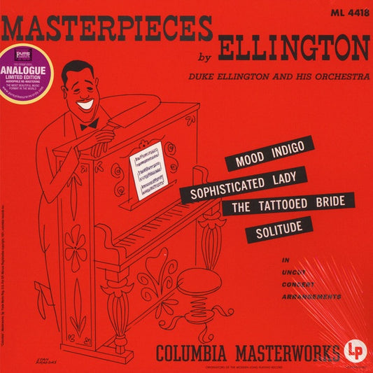 Duke Ellington And His Orchestra ‎– Masterpieces By Ellington | Pure Pleasure