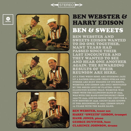 Ben Webster, Harry Edison ‎– Ben & Sweets