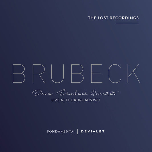 Dave Brubeck Quartet – Live At The Kurhaus 1967| The Lost Recordings | Limited Edition