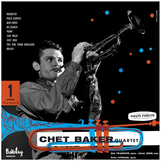 Chet Baker Quartet – Chet Baker in Paris, Vol 1 – Barclay – 1955