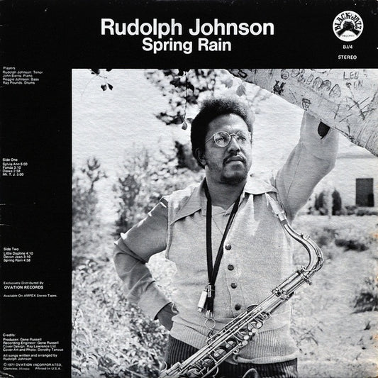 Rudolph Johnson ‎– Spring Rain