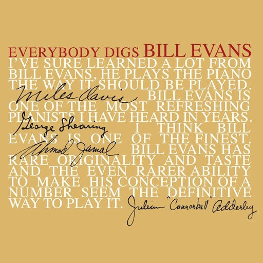 Bill Evans Trio ‎– Everybody Digs Bill Evans